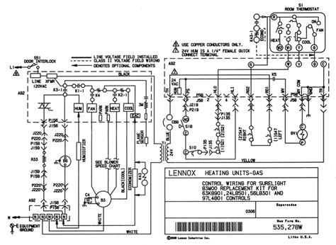 lennox furnace blower wiring diagram 